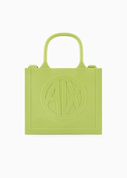 Armani Exchange 9491464R740107886 - Milky bag con logo in rilievo in materiale riciclato